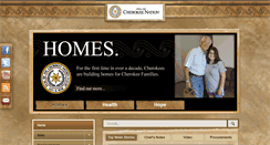 Desktop Screenshot of cherokee.org
