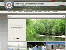Tablet Screenshot of itec.cherokee.org